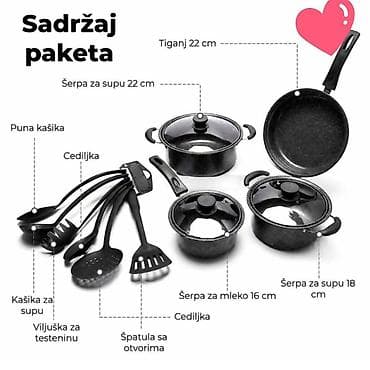 cene wc solje: Set šerpi 13 delova – elegancija, funkcionalnost i kvalitet u jednom — 5