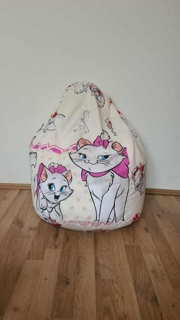 Nameštaj: Dečije lazy bag (vreća za sedenje) – modeli sa štampom za najmlađe. - — 7