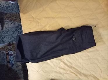 pantalone xs: Ženske pantalone – 2 para 1) Elegantne tamno-sive pantalone - — 3
