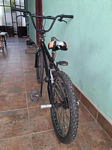 bicikla sa korpom za decu: BMX bicikl – Thunderfox ATOM, crni - Čelični ram sa niskim gornjim — 3