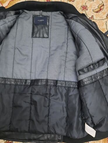 Jakne za prelazni period: Jakna za prelazni period, Koža, XL (EU 54), Lc Waikiki, bоја - Crna — 5