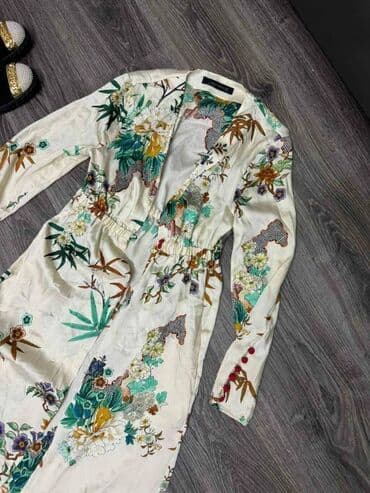 leprsave duge haljine: Zara S (EU 36), Long sleeves — 6
