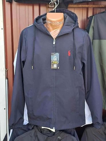 lagane patike: Muške lagane vetrovke sa kapuljačom - Model: vetrovke na rajsferšlus — 3