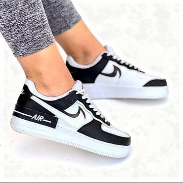 Patike: Patike – niskoprofilne lifestyle patike, crno‑bele kombinacije - — 1