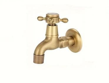 Other Home Items: 🟢 Zidna slavina – retro mesing (zlatna) – SHORT / LONG modeli ✅ — 3