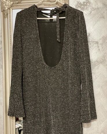 S (EU 36), Poliester, bоја - Crna