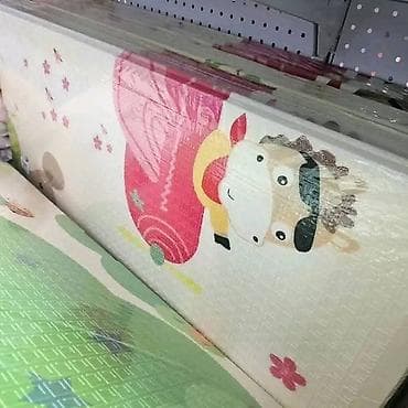musko zenske stvari: Sklopiva podloga za bebe Mekana gimnastik podloga za bebe sa dva lica — 8