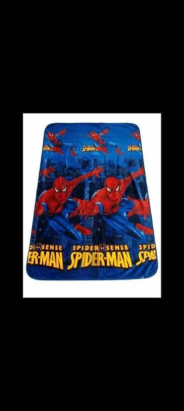 aksa haljine za devojcice: Spajdermen ćebe sa dva lica Spiderman patrolne sape i miki maus — 2