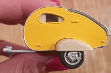 blaze autici igracke: HONGWEL trailer caravan teardrop camper 1:43 razmera. Oldtajmer — 7