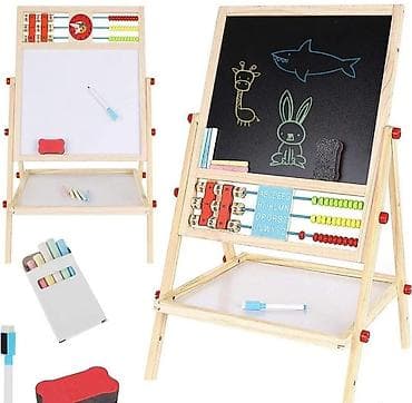 ikea deda mraz: Velika dvostrana školska tabla edukativna igračka. Okreće se i sa — 3