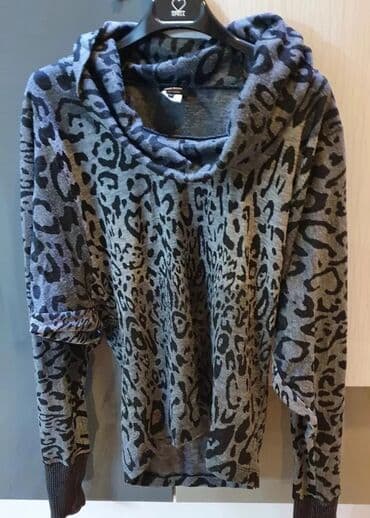 Women's Clothing: Massimo Dutti, S, Animal, color - Grey — 1