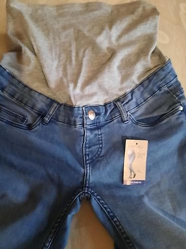 teget farmerke: Esmara trudničke farmerke – Super Skinny Fit - Model: Maternity — 1