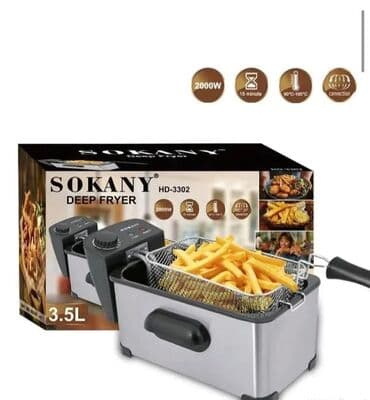 Mikrotalasne rerne: Friteza 3.5l 5900 din Nova u fabrickom pakovanju - 3 - litara ulja - — 2