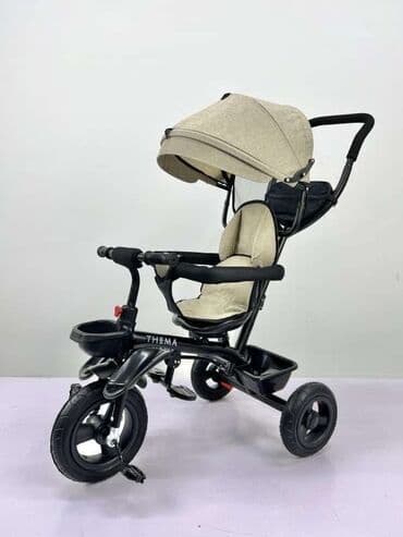 hm kompleti za devojcice: TRICIKL TS-68 - Rotirajuce sediste -Metalni ram -Za jedno dete — 2