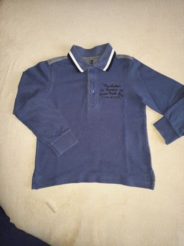 haljine za devojcice waikiki: Benetton, Set: T-shirt, Trousers, 98-104 — 2