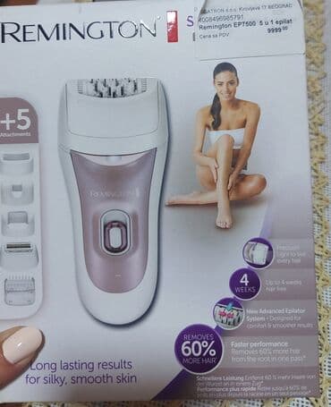 Nega noktiju: Remington epilator. Koriščen par puta za depilaciju ruku, plaćen — 2