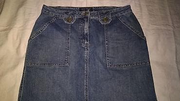 velicina 7 obuca: Teksas suknja, velicina L, moze zamena — 2