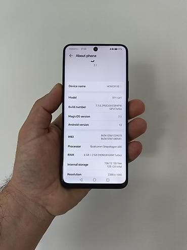 telefon panasonic: Honor X8 crni dual sim, sim free sa 6/128gb memorije. Ok očuvan i — 4