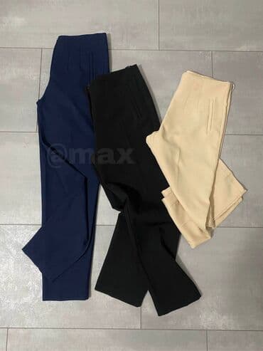 zara zenski kompleti sako i pantalone: New,,Cigaret Zara’’PantsVelicine:36/38/40/42/44/46 Boje:Teget Crna — 3