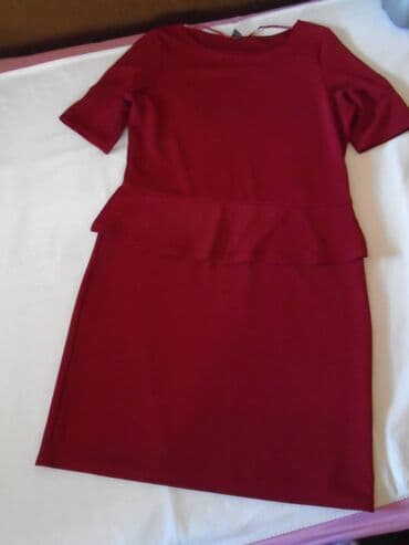 2XL (EU 44), color - Red, Short sleeves