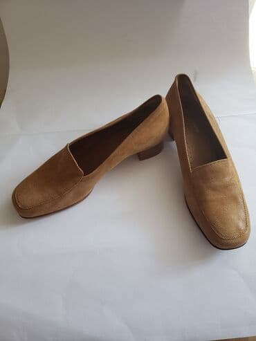 srebrne cipele: Loafers, 40 — 8