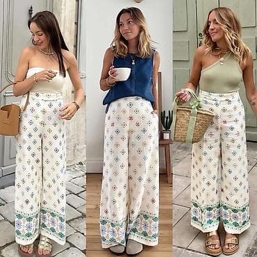 Pantalone: Ženske letnje pantalone sa etno printom
2100
Din
S M L — 9
