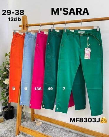 kargo pantalone h m: Hit pantalone za vitkiji i puniji stas Od 26 do 38 Od 50 do 100 kg — 6