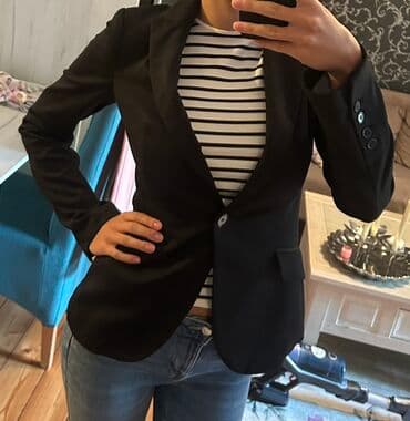 Women's Clothing: ZARA strukirani sako sa naramenicama, veličina je XS, može i manji S — 3