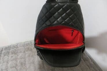 crni nike ranac: Materijal: Veštačka koža — 6