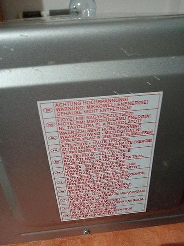 antene za digitalni tv signal: Ambiano mikrovalna rerna – model MD 18351 - Snaga: 700 W — 3