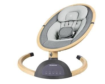 chicco njihalica: KIKKA BOO Ljuljaška ASHLEE sa daljinskim upravljačem – wood dekor — 6