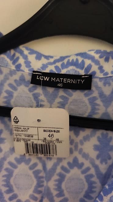 waikiki obuća: Plava haljina LCW Maternity - Model: košulja-haljina sa kragnom i — 1