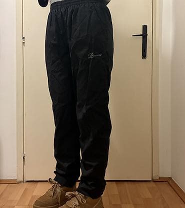 Haljine: Retro Rucanor suškava trenerka, crna sa belom postavom, veličina M — 1