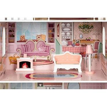 Kućice za lutke: VELIKA DRVENA KUĆICA ZA LUTKE – ECO TOYS Šifra proizvoda: D Opis: - — 4