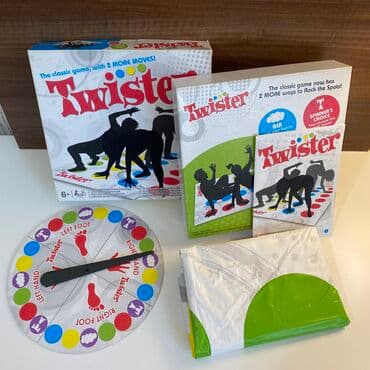 cupavci igracke: Twister drustvena igra Malo koriscena,u super stanju Original kupljena — 2