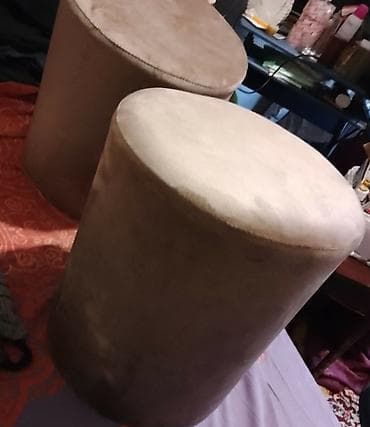 stilski namestaj za dnevne sobe: Tabure visina 33 cm precnik 30 cm — 3