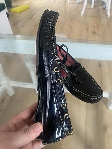 kozne zenske cipele: Ženske mokasine Candice Cooper - Model: klasične mokasine sa vezicama — 4