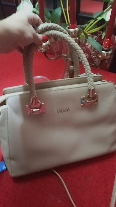 Liu Jo ženska torba – bež/šampanj nijansa - Struktura: štepana