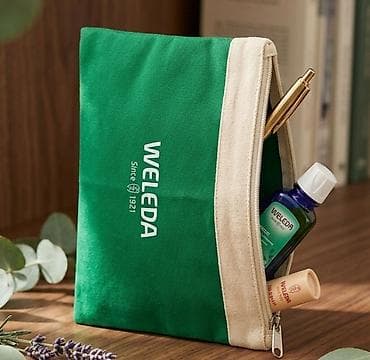luj viton torbica: WELEDA kozmetička torbica sa zatvaračem - Praktična platnena torbica — 1