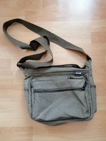 Torba za rame, Materijal: Platno