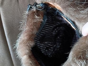 samsonite muska torbica: Plišana torbica sa krznom – polumesec/banana model - Materijal — 10