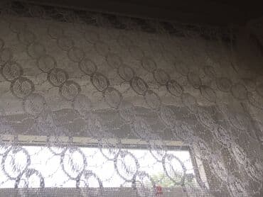 ikea cinije za voce: Tanke i mrežaste zavese, bоја - Bela — 1