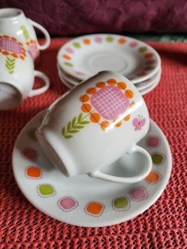 soljice za espresso lavazza: Soljice nove sigma porcelan vintaz. Soljice porcelanske na jednoj — 7