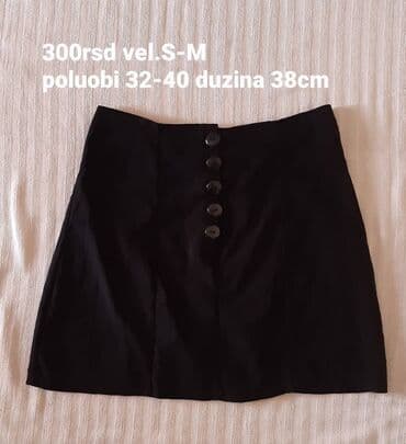 zelene starke: Ženske suknje – više modela 1) Tamnozelena suknja, visoki struk sa — 8