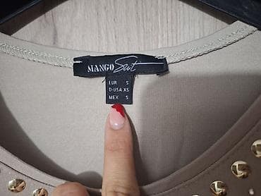 Ostala ženska odeća: Mango S (EU 36), bоја - Bež, Koktel, klub, Na bretele — 3