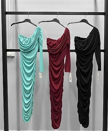 next haljine: 💫Elegantna midi haljina na jedno rame
✅2500 din — 8