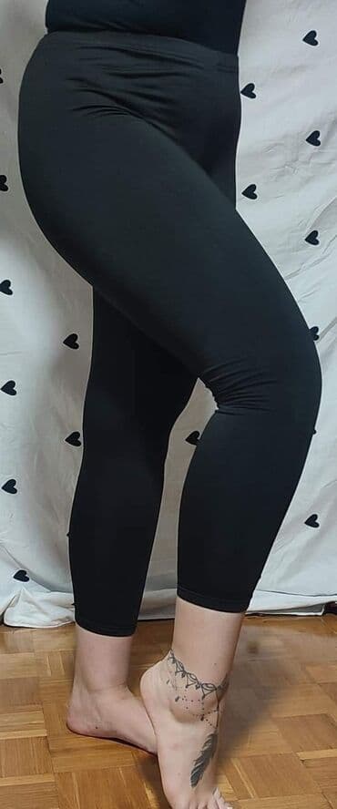 crivit ski pantalone: 2XL, 3XL, 4XL, Likra, bоја - Crna, Jednobojni — 2