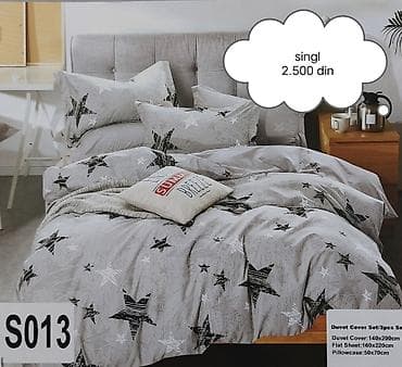 posteljina sa srcima: 🩷Singl posteljine🩷 🩵Čaršaf-160*220 🩷Jorganska navlaka-140*200 — 9