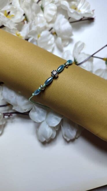 Nakit: Podesiva narukvica, Handmade, Materijal: Perlice — 1