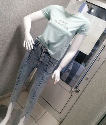 push up pantalone: 26, Jeans, High rise, Straight — 6